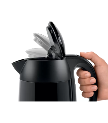 Bosch Kettle DesignLine TWK3P423 Electric 2400 W 1.7 L Stainless steel 360° rotational base Jet black
