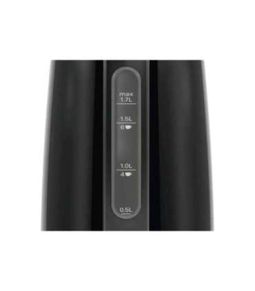 Bosch Kettle DesignLine TWK3P423 Electric 2400 W 1.7 L Stainless steel 360° rotational base Jet black
