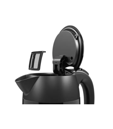 Bosch Kettle DesignLine TWK3P423 Electric 2400 W 1.7 L Stainless steel 360° rotational base Jet black