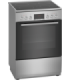 Bosch Cooker HKR39A250U Hob type Vitroceramic Oven type Electric Stainless steel Width 60 cm Electronic