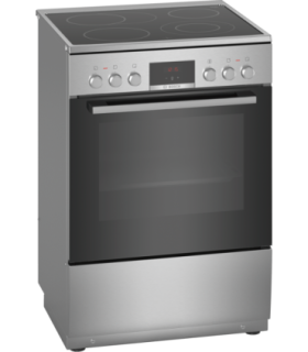 Bosch Cooker HKR39A250U Hob type Vitroceramic Oven type Electric Stainless steel Width 60 cm Electronic