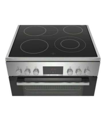 Bosch Cooker HKR39A250U Hob type Vitroceramic Oven type Electric Stainless steel Width 60 cm Electronic