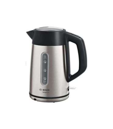 Bosch Kettle DesignLine TWK4P440 Electric 2400 W 1.7 L Stainless steel 360° rotational base Stainless