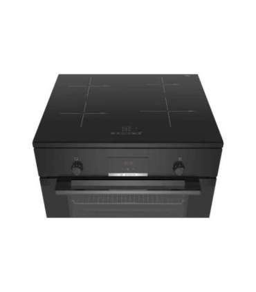 Bosch Cooker HLN39A060U Hob type Induction Oven type Electric Black Width 60 cm Grilling Red LED Depth