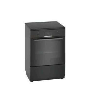 Bosch Cooker HLN39A060U Hob type Induction Oven type Electric Black Width 60 cm Grilling Red LED Depth