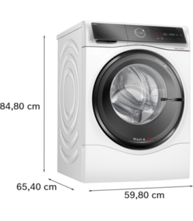 Bosch Washing Machine with Dryer WNC254A0SN Energy efficiency class D Front loading Washing capacity 10.5 kg |