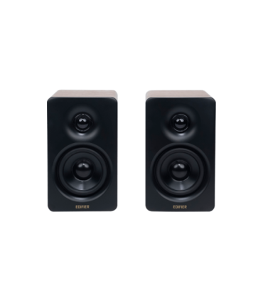 Edifier M60 Compact Desktop 2.0 Speakers, Classic Oak