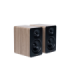 Edifier M60 Compact Desktop 2.0 Speakers, Classic Oak