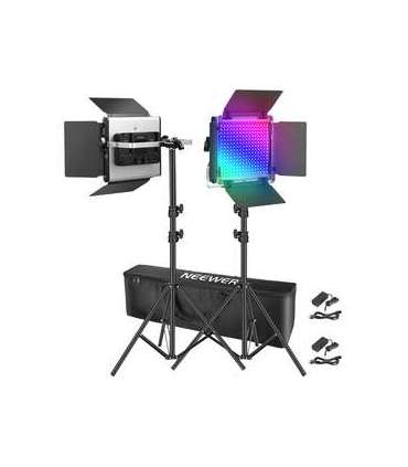 Lampa LED Neewer 2×660 PRO II RGB 2×200CM