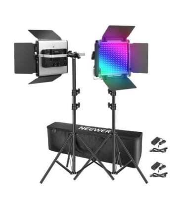 Lampa LED Neewer 2×660 PRO II RGB 2×200CM