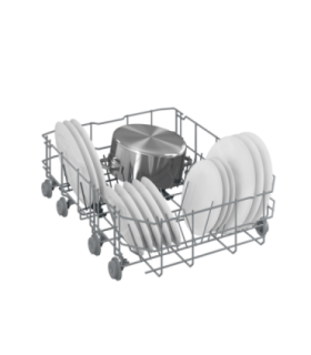 Beko DIS35026 Dishwasher, Built-inE, Width 45cm, 10 place settings, White