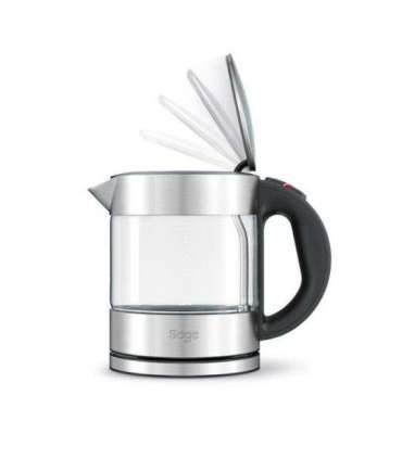 Sage the Compact Kettle Pure electric kettle 1 L 2400 W Black, Silver, Transparent