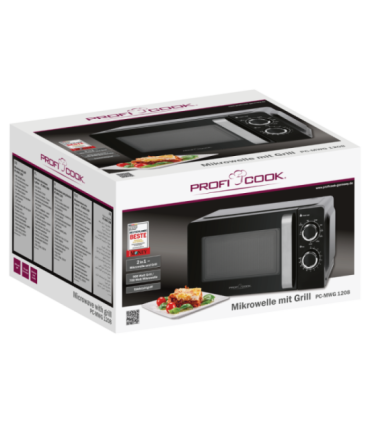 Mikrolaineahi ProfiCook MWG1208 must
