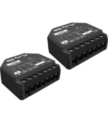 Set of 2 Shelly 2PM Gen3 WiFi/Bluetooth Controllers