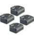 Set of 4 Shelly 2PM Gen4 Zigbee/Matter Controllers