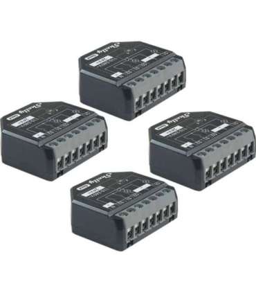 Set of 4 Shelly 2PM Gen4 Zigbee/Matter Controllers