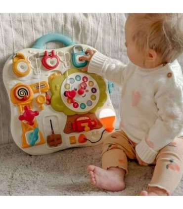 WOOPIE Tablica Montessori Manipulacyjna Sensoryczna Interaktywna dla Malucha