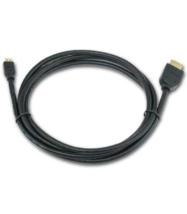 CABLE HDMI-MICRO HDMI 1.8M/V.2.0 BLK CC-HDMID-6 GEMBIRD