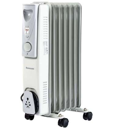 Ravanson OH-07 electric space heater Oil electric space heater Indoor Grey 1500 W