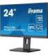 24" IPS-panel, 1920x1080@100Hz, 15cm Height Adj. Stand, 1ms (MPRT), 300cd/m², Speakers, HDMI, DisplayPort, Speakers, USB 2x 2