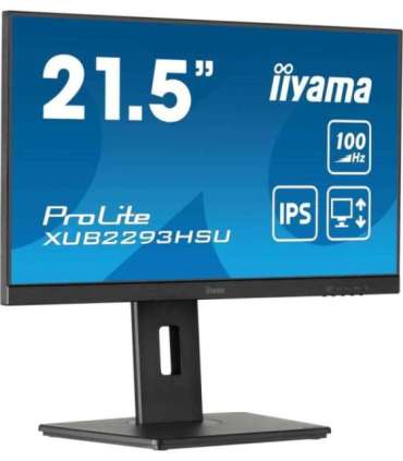 21,5" IPS-panel, 1920x1080@100Hz, 15cm Height Adj. Stand, 300cd/m², Speakers, HDMI, DisplayPort, 1ms MPRT, USB 2x2.0