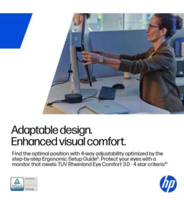 HP 527pf Series 5 Pro FHD Monitor - 27" 1920x1080 FHD 350-nit 120Hz AG, IPS, HDMI/DisplayPort, 4x USB-A, height adjustable/ti