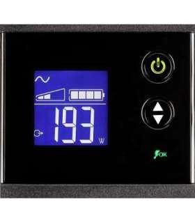 650VA/400W UPS, line-interactive, IEC 3+1