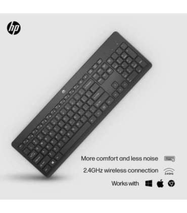 HP 230 Wireless Keyboard - Black - US ENG
