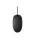 HP 125 USB Wired Mouse, Sanitizable - Black
