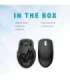 HP 435 Wireless Mouse - Multi-Device, Dual-Mode - Black, Left handed