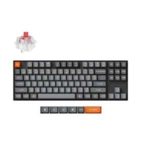 Keychron K8 Max RGB - US Layout - Hot-Swappable Super Red Wireless Keyboard