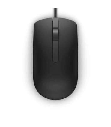 Dell Optical Mouse-MS116 - Black
