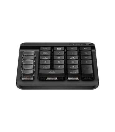 HP 435 Programmable Wireless Bluetooth Keypad w/Swappable Keycaps - Black