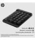 HP 435 Programmable Wireless Bluetooth Keypad w/Swappable Keycaps - Black