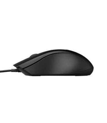 HP 100 USB Wired Mouse - Black