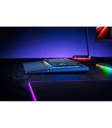 Razer Ornata V3 Wired Gaming keyboard, USB, RGB LED, US, Mecha-membrane switch, Black