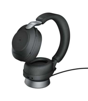 Jabra Evolve2 85 MS + Ladestation + Link 380a Black