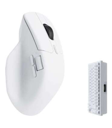 KEYCHRON M6 (1000Hz) White  Wireless Mouse