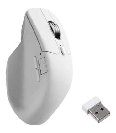 KEYCHRON M6 (1000Hz) White  Wireless Mouse