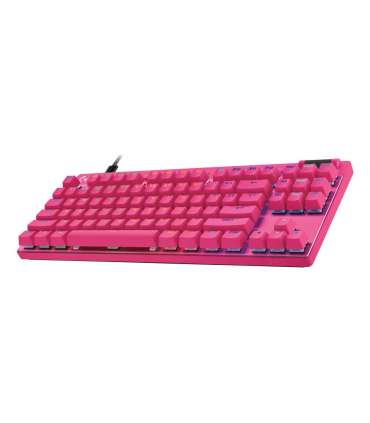 Logitech Keyboard G Pro X Rapid TKL Magenta
