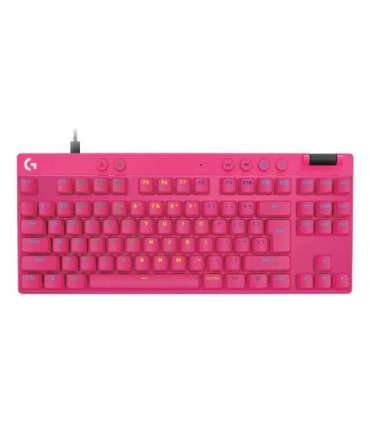 Logitech Keyboard G Pro X Rapid TKL Magenta