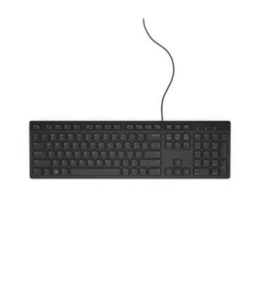 Dell Multimedia Keyboard-KB216 - US International (QWERTY) - Black (RTL BOX)