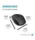 HP 150 Wireless Mouse - Black