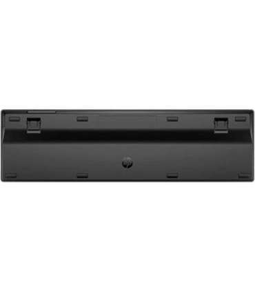 HP 725 Wireless Keyboard - Multi-Device, Dual-Mode, Programmable, Rechargeable - Nightfall Black, spill resistant - ENG