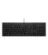 HP 125 G2 USB Wired Keyboard, Sanitizable, Copilot Key - Black - US ENG