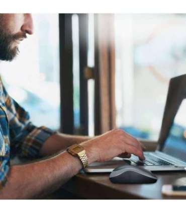 LOGITECH M185 cordless Notebook Mouse USB black grey