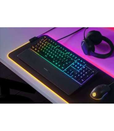 SteelSeries Apex 3 RGB - US layout keyboard