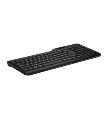 HP 475 Wireless Silent Keyboard - Dual-Mode, Spill-resistant, Sanitizable, Programmable - Black - US ENG