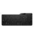 HP 475 Wireless Silent Keyboard - Dual-Mode, Spill-resistant, Sanitizable, Programmable - Black - US ENG