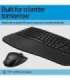 HP 685 Comfort Dual-Mode Keyboard and Mouse Combo, spill resistant - Black - US ENG